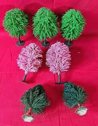Autumn And Evergreen Trees Ho N Scale Landscaping Scenery