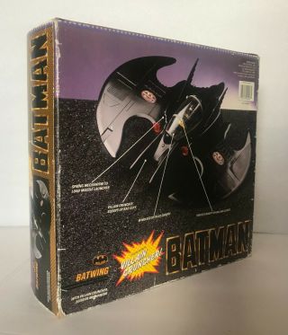 Vintage 1989 Batman Toybiz Villain Cruncher - Batwing -