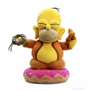 The Simpsons Homer Buddha 10 - Inch Plush By Kidrobot