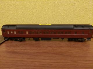 Ho Scale Pullman Blue Valley Car Lights Up Inside Walthers? Wood Train Model