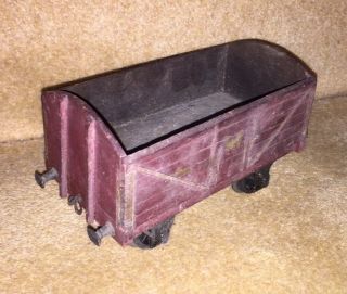 Vintage Gauge 1 Scratch / Kit Built Wagon Wooden