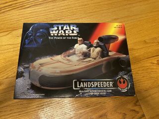 Star Wars Power Of The Force Landspeeder Kenner,  1995 Rebel Alliance 69770