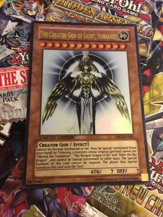 Orica Cosplay Card The Creator God Of Light,  Horakhty Custom Card Proxy
