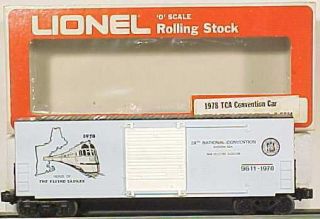 Lionel 6 - 9611 1978 Tca Boston Hi Cube Boxcar Ln/box