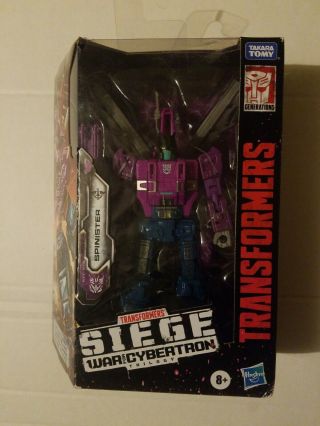 Hasbro Transformers Toys Generations War For Cybertron Titan Wfc - S48 Spinister …