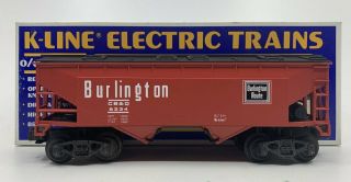 K - Line K - 6234 Cb&q Burlington Covered Hopper Ex/box