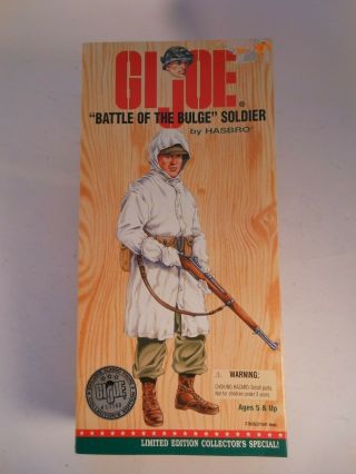Gi Joe Battle Of The Bulge Soldier By Hasbro Limited Edition Collector 