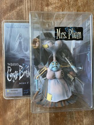 Tim Burton’s Corpse Bride Mrs Plum Series 2 Figurine Mcfarlane Toys