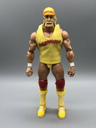 Wwe Wwf Hulk Hogan Custom Defining Moments Wrestlemania Figure Mattel Elite