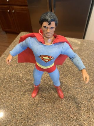 Vintage 1978 Mego Corp 12” Superman - Dc Comics World’s Greatest - Heroes