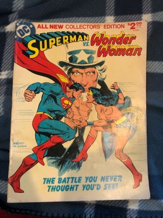 Dc Comics Superman Vs Wonder Woman Collector 