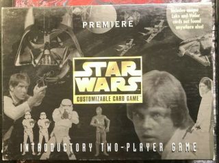 Star Wars: Ccg - Introductory 2 Player Card Game Premier Luke And Vader Complete