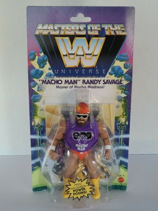 Masters Of The Wwe Universe Macho Man Randy Savage Series 2 Figure Mattel