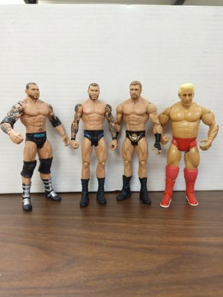 Evolution Wwe Wrestling Action Figures Set