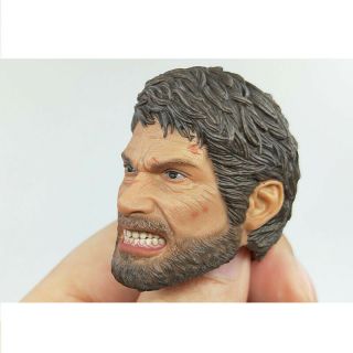 CCTOYS 1/6 The Last of Us Joel Angry Head Carving Model for 1/6 Action Figure 2