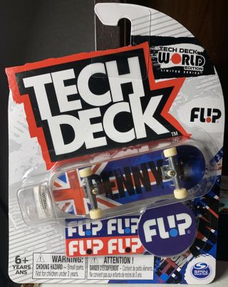 Tech Deck World Edition Flip Tom Penny Ultra Rare