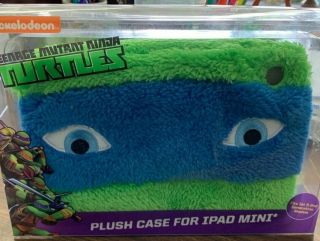 Tennage Mutant Ninja Turtles Plush Fuzzy Ipad Mini Case 1st &2nd Gen