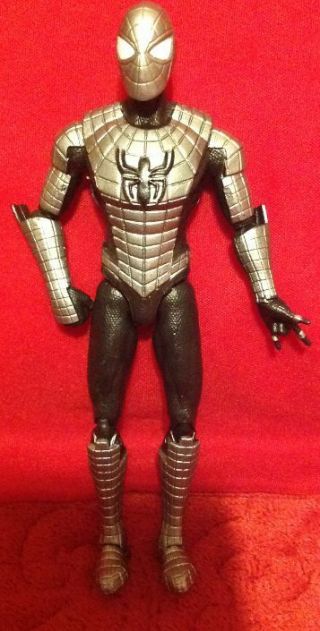 Marvel Legends Series Armored Spider - Man 3.  75 " Figure Infinite Web - Slinger