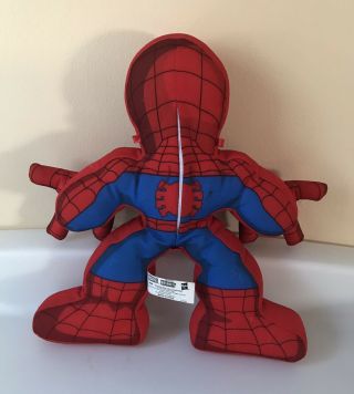 Electronic Web Talking Spiderman Plush 11” Doll Playskool Heroes Marvel Toy 2