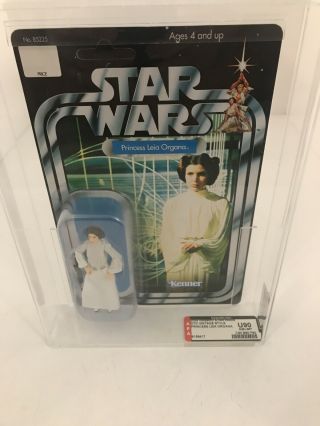 Afa 90 Graded 2004 Hasbro Star Wars Vintage Otc Princess Leia Organa
