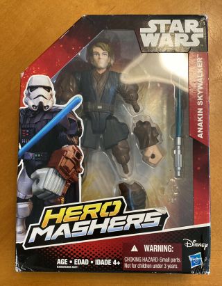 Disney Star Wars Hero Masher Anakin Skywalker Hasbro Nib