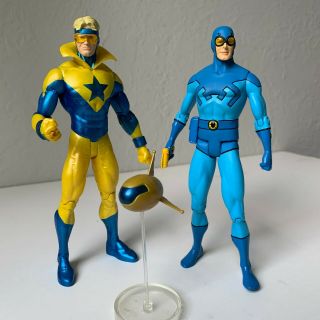 Blue Beetle & Booster Gold Justice League International - Dc Direct 2002 2007