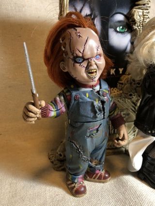 McFarlane Toys Movie Maniacs Bride of Chucky Box Set Figures [No Box] 3
