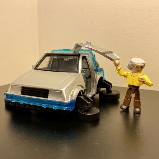 Minimates Back To The Future Hover Time Machine With Doc Brown