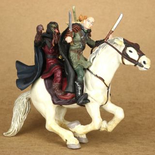 Lord Of The Rings Legolas & Gimli Armies Of Middle Earth Warriors & Battle Beast