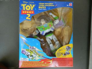 1999 Toy Story 2 Buzz Lightyear Mega Morpher Module 1 Figure Box Mattel
