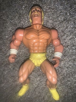 Vintage Sungold Wrestling Champions Hulk Hogan Action Figure 5 - 1/4 " Yellow