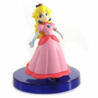 Mario Galaxy Trading Figure - Princess Peach (2 " Figure)