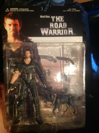 Mad Max The Road Warrior With Dog Action Figure N2 Toys 2000 Warner Bros.