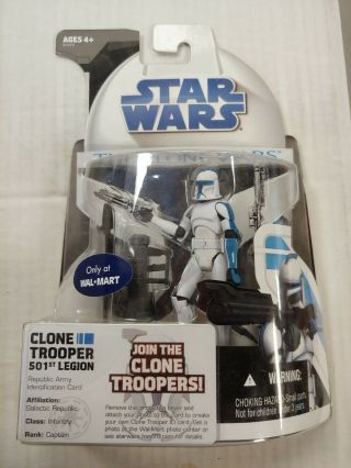 Star Wars Clone Trooper 501st Legion Walmart Exclusive - Action Figure