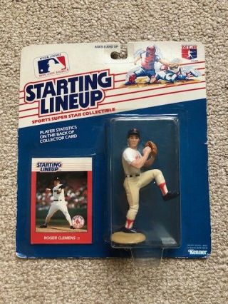 Starting Lineup Slu Baseball 1988 Roger Clemens Boston Red Sox