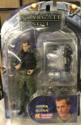 Jonas Quinn Stargate Sg - 1 Sg1 Action Figure Diamond Select Px Previews Exclusive