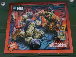 Small Soldiers 60 Piece Puzzle Features Slamfist And Butch Meathook Nib