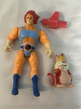 Thundercats 1985 Lion - O And Snarf With Light Up Eyes And Ring