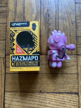 Unkl Hazmapo Figure Rare 1/100 Kidrobot Dunny Kaws Banksy Obey Supreme Invader