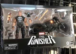 Marvel Legends Series The Punisher With Motorcycle Frank Castle Hasbro 2020