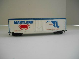 Mantua Train Ho Scale Commemorative State Box Car Maryland