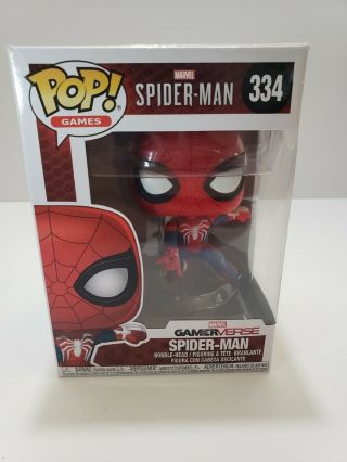 Funko Pop Games: Marvel Spider - Man - Spider - Man Bobble - Head 29318