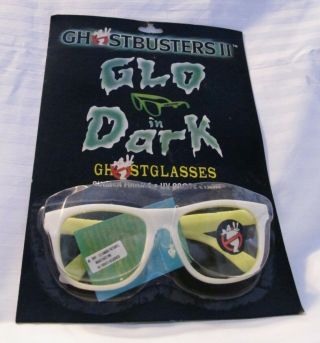 Rare Moc Ghostbusters 2 Glo In The Dark Ghostglasses Stay Puft Real Ghostbusters