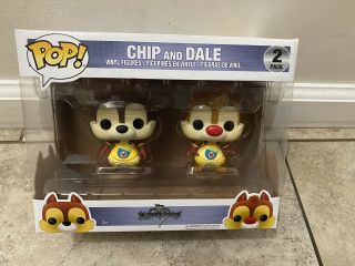 Funko Pop Kingdom Hearts Chip And Dale 2 Pack Figures
