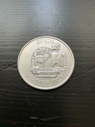 Vintage Star Wars Ev - 9d9 Potf Coin