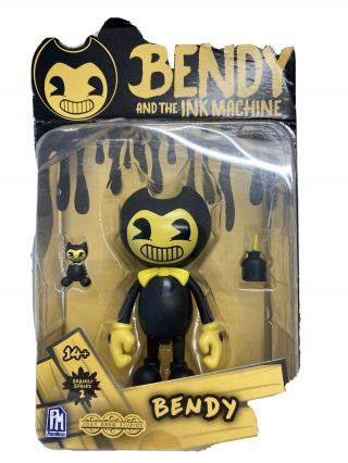Bendy And The Ink Machine Series 2 Action Figure Yellow In Package