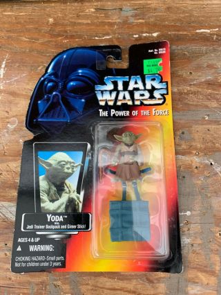 Master Yoda 2 " Action Figure Star Wars Power Of The Force Kenner 1995