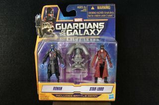 Guardians Of The Galaxy Ronan And Star Lord Figure Pack Toy