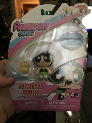 Buttercup Rebelle The Powerpuff Girls Action Figurine -
