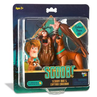 Basic Fun Scoob Scooby - Doo & Captain Caveman Exclusive Figure Set,  Wal - Mart